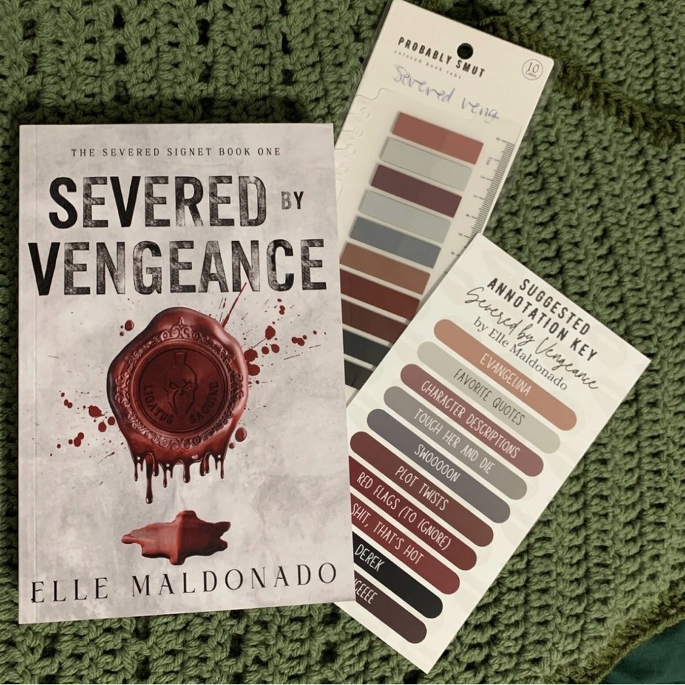 Severed By Vengeance Elle Maldonado Probably Smut Limited Edition Digital Signed